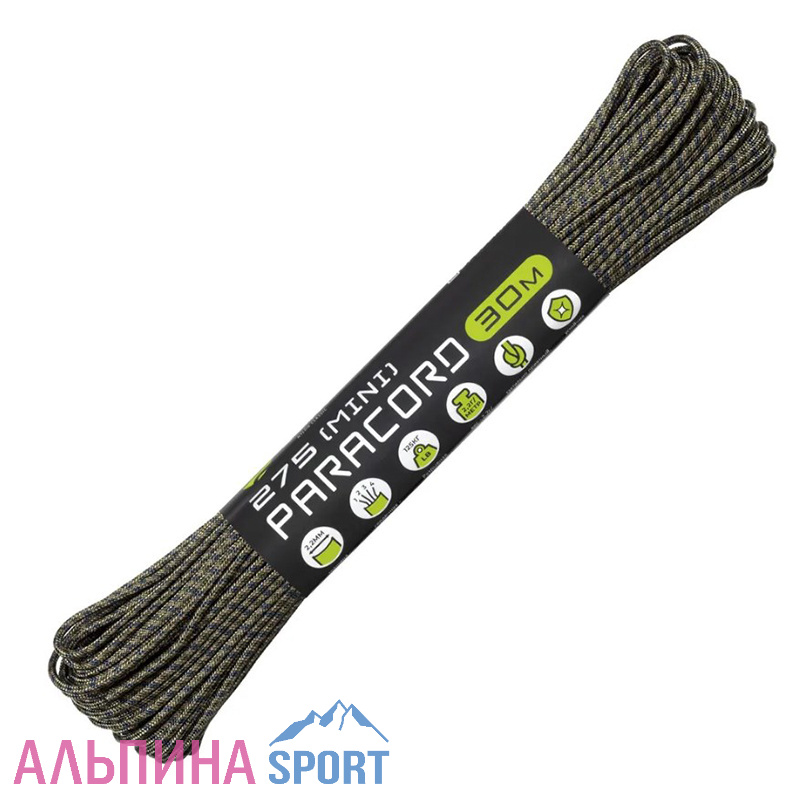 Паракорд 275 мини CORD nylon 2,2мм (multi camo)