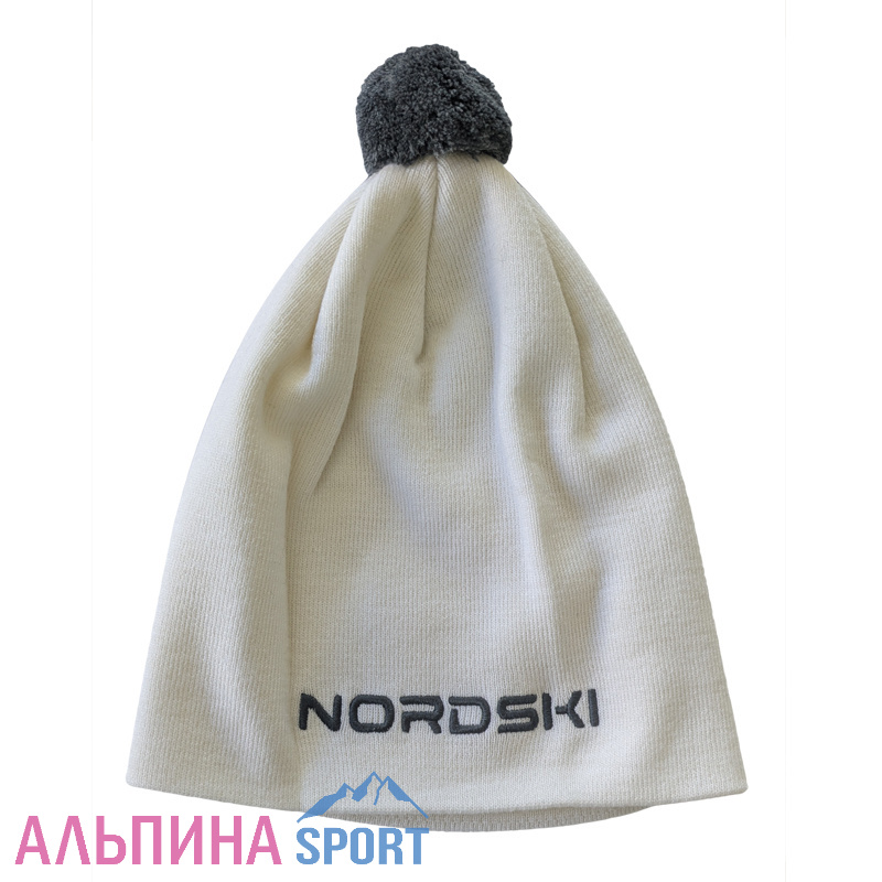 Шапка Nordski Embroidery White