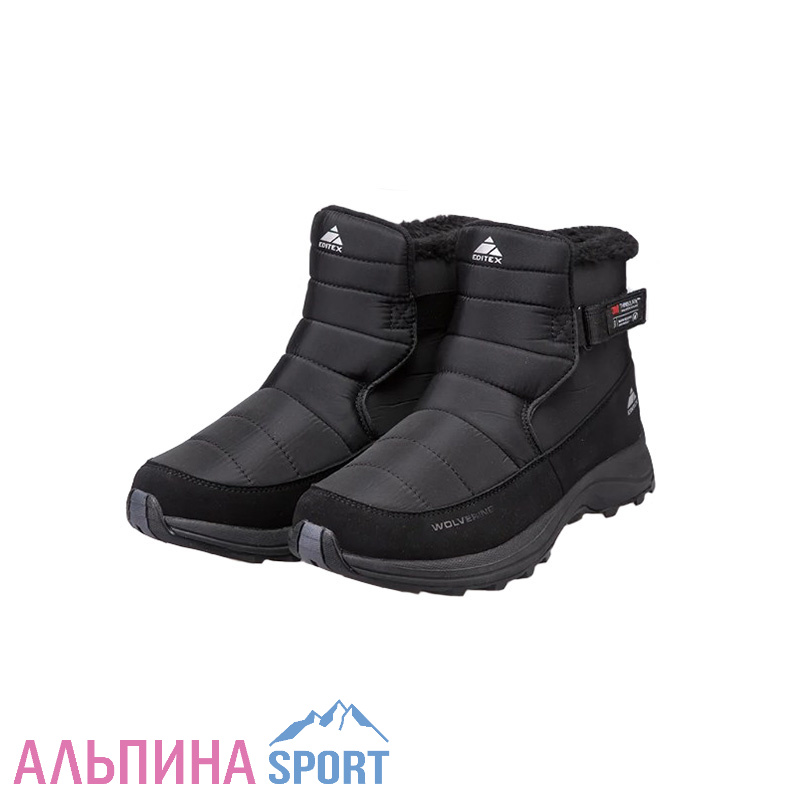 Ботинки зимние Editex WOLVERINE женские черный