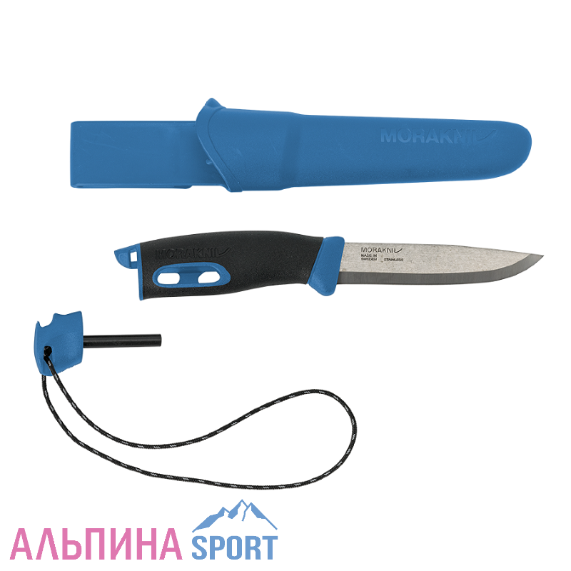 Нож Morakniv Spark Blue нержавеющая сталь цвет синий
