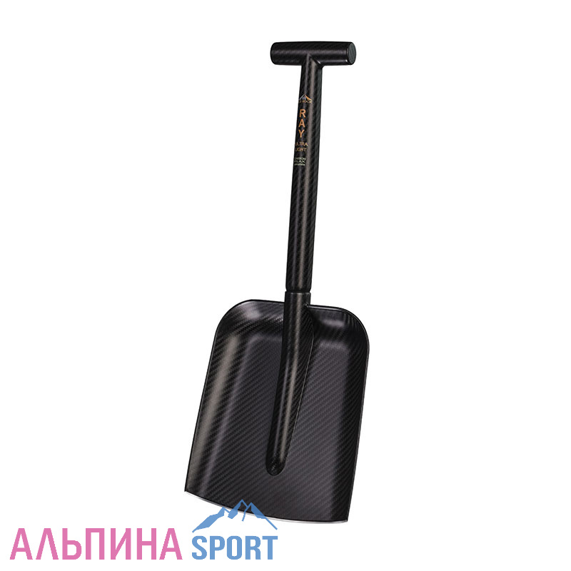 Лопата лавинная Вертикаль карбоновая "RAY Ultralight" 63 см