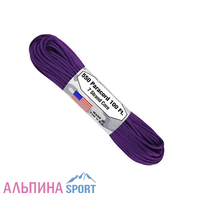 Паракорд 550 ATWOODROPE 4,8мм purple