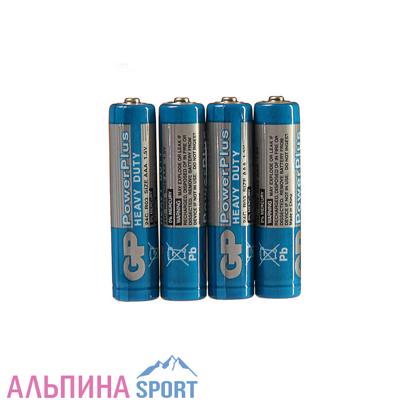 Батарея GP Power Plus R03 солевая
