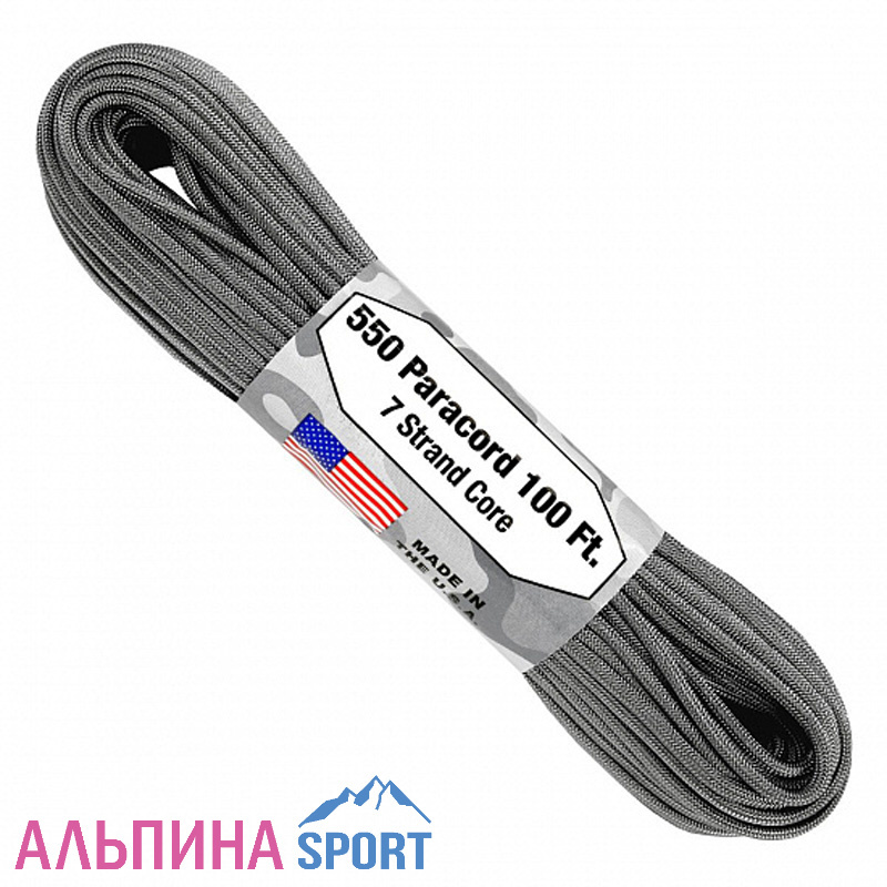 Паракорд 550 ATWOODROPE 4,8мм graphite