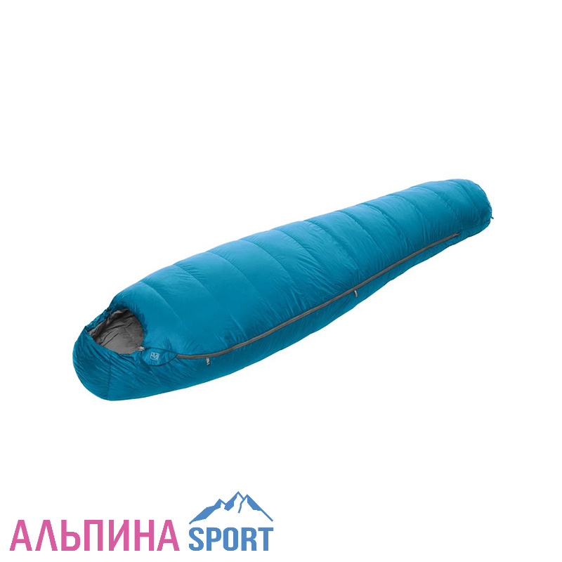 Спальник пуховый BASK HIKING V2 M Right св.синий/серый (-1-7-25°C)