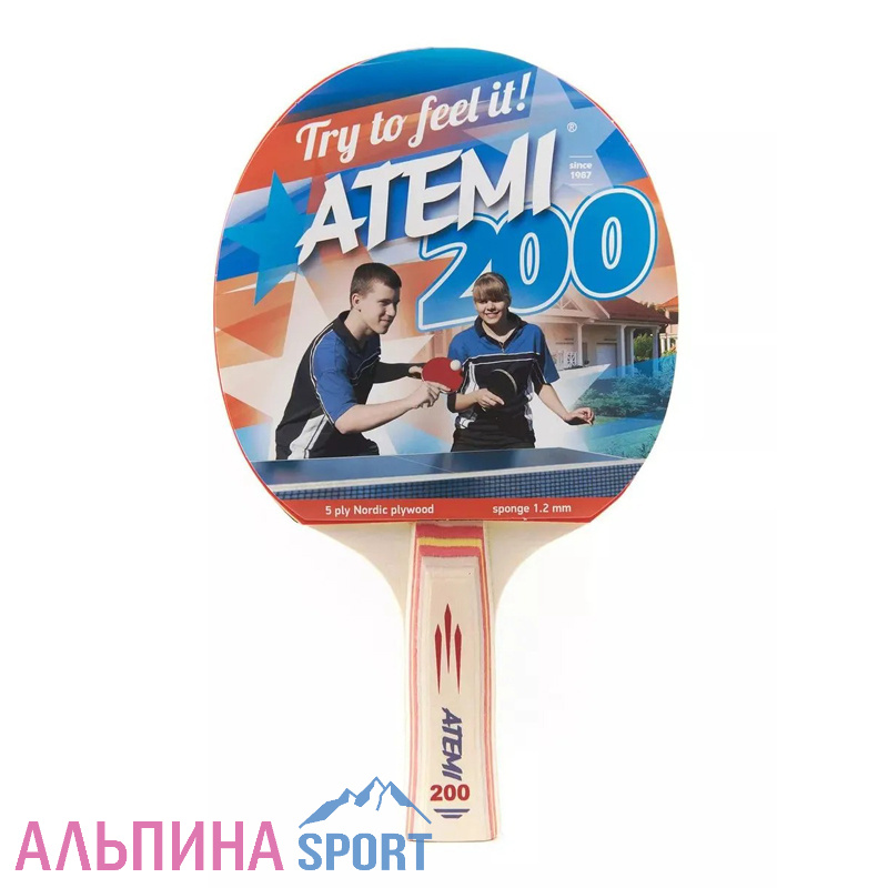 Ракетка для настольного тенниса АТЕМИ 200 AN