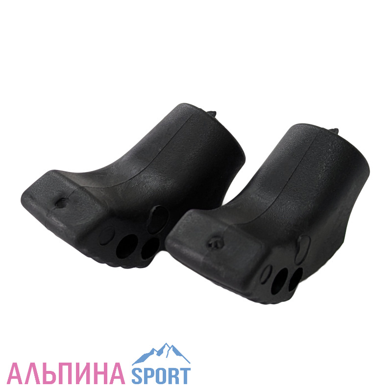 Наконечники для скандинавских палок Gekars асфальтовый "Башмачок"