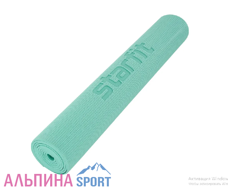 Коврик для йоги STARFIT FM-101 PVC 173x61x0,4 см