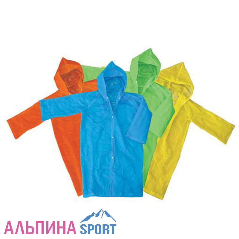 Дождевик плащ цветной