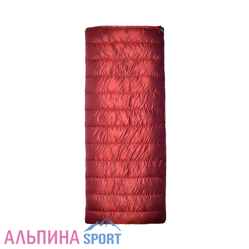 Спальный мешок-одеяло пуховый BVN "Вертикаль-2" (+10-10-20°C) бордо