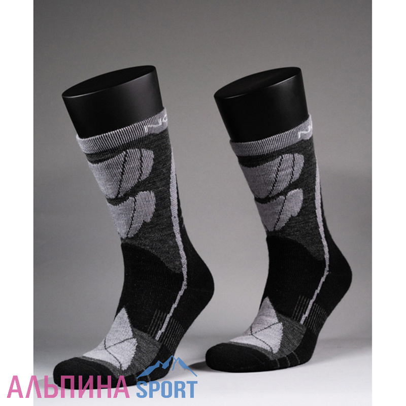 Носки Nordski Wool black/grey