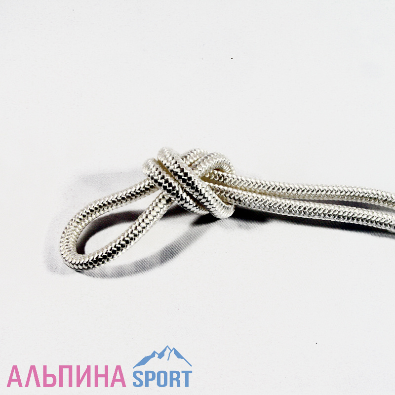 Веревка ПА 16пр d= 5мм 400кгс белая