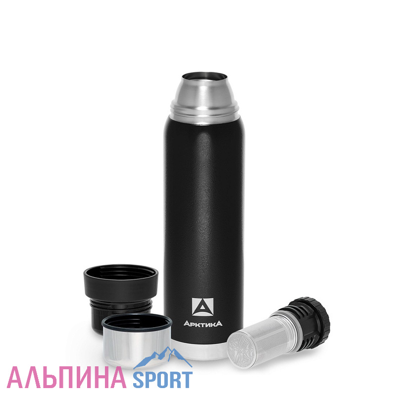 Термос Арктика американский дизайн с ситечком 1,2л