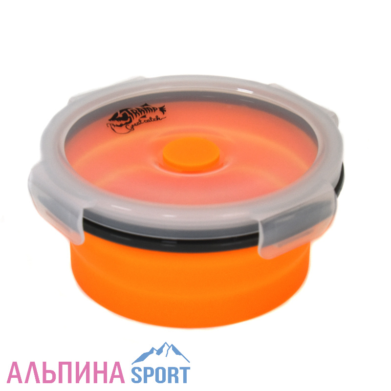 Контейнер Tramp складной с крышкой-защелкой 550мл