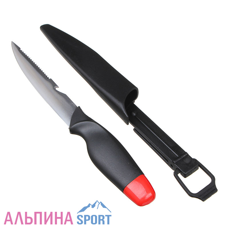 Нож универсальный, в чехле нетонущий F008