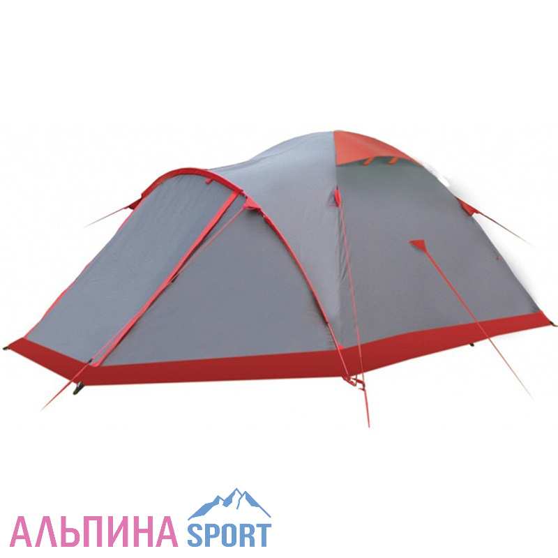 Палатка Tramp Mountain 3 V2 серый
