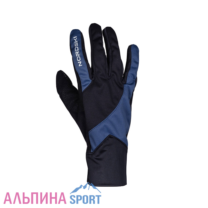Перчатки Nordski Pro Black/Indigo Blue