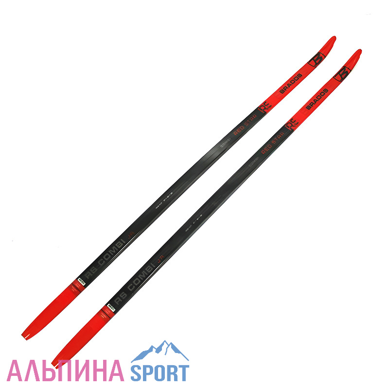 Лыжи гоночные BRADOS RS combi red star