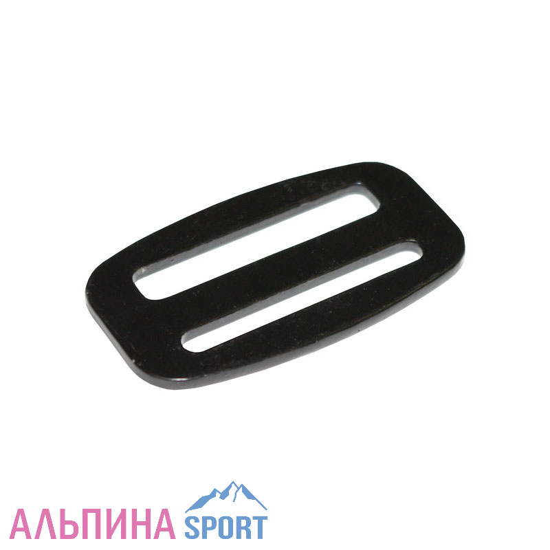 Пряжка Вертикаль 48мм двухщелевая стальная (краска) S=3мм