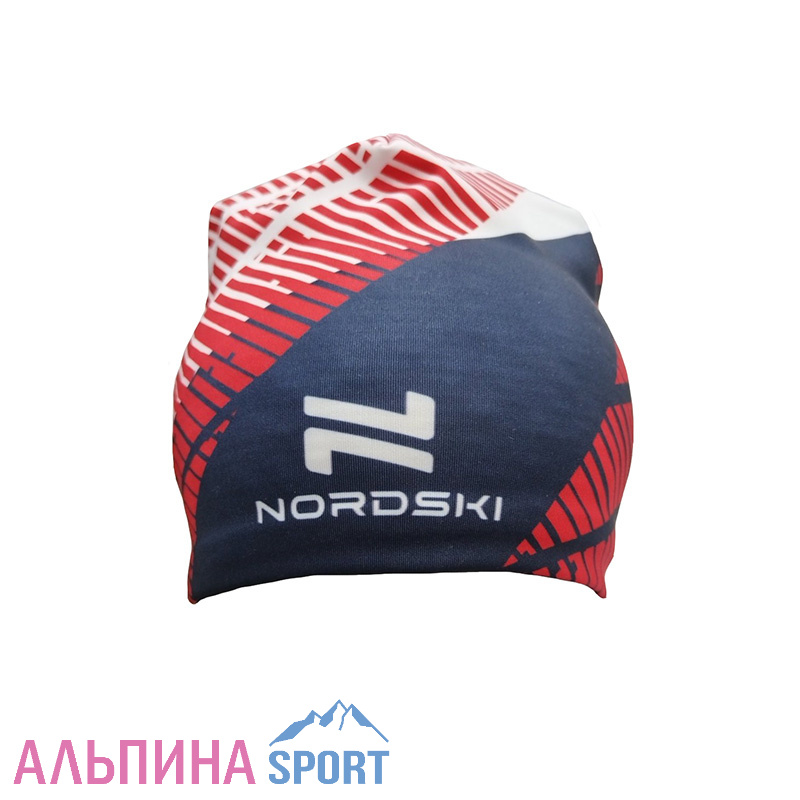 Гоночная шапка Nordski Heat Blue/Red