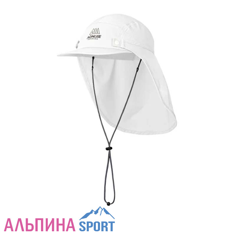 Кепка (бейсболка) Aonijie со съемной защитой от солнца E4625 белый