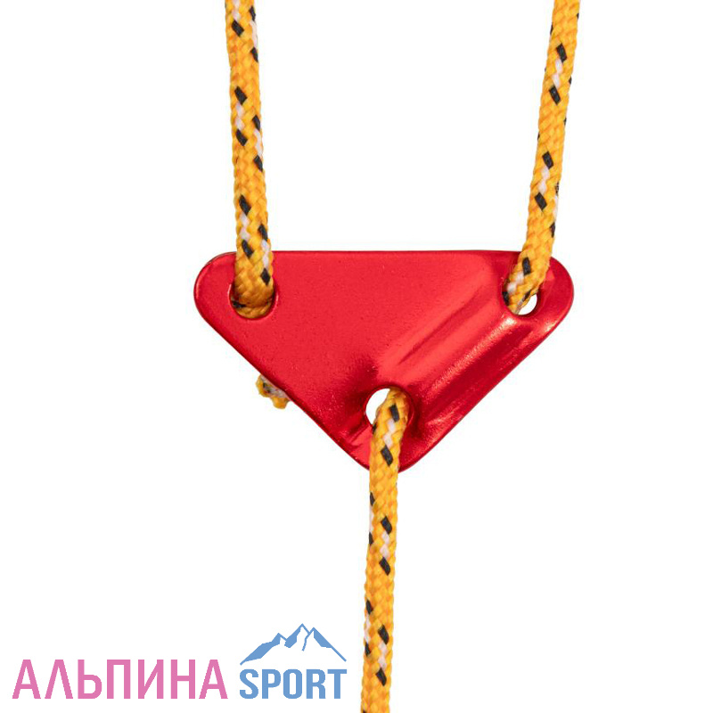Натяжитель оттяжек для палаток алюминиевый СЛЕДОПЫТ 65х40х6 мм