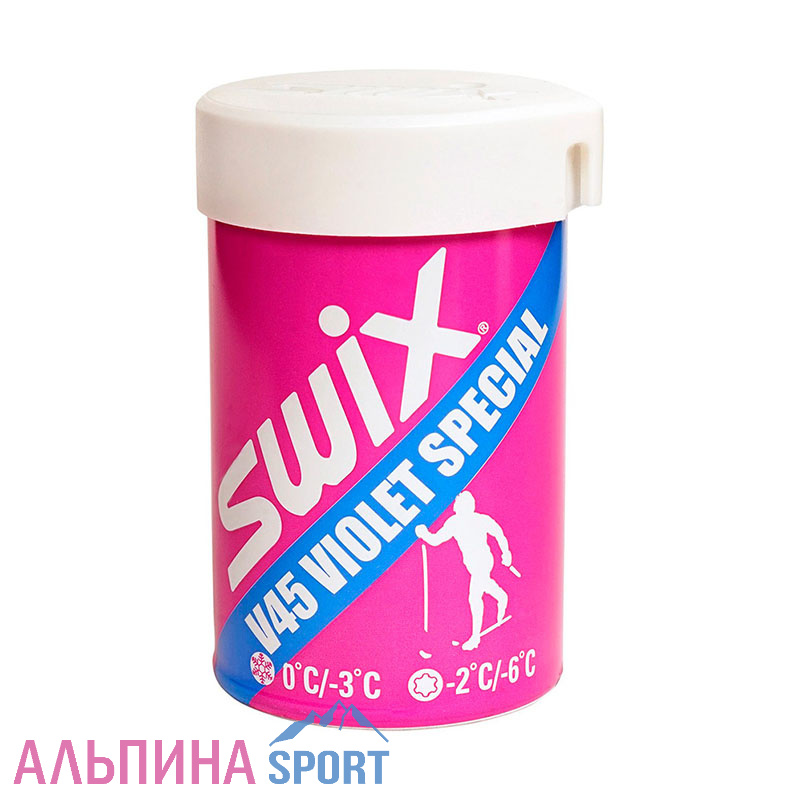 Мазь лыжная Swix Violet Special (-0-3/-2-6°C) 45гр