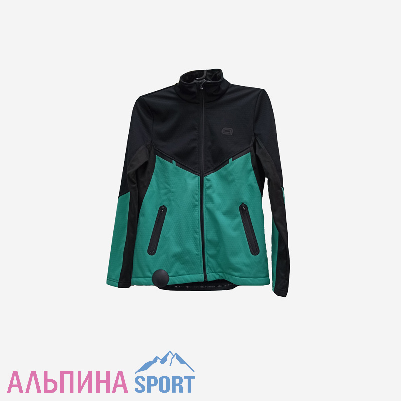 Куртка ARS ACTIVE разминочная женская бирюза