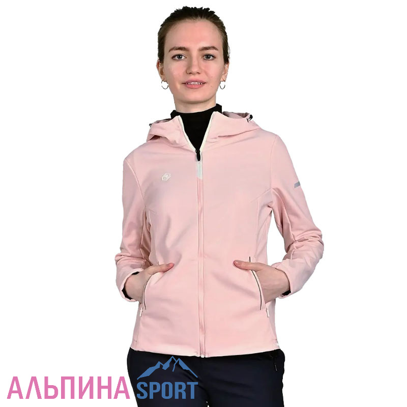 Куртка High Experience Softshell женская 0212 пудровый