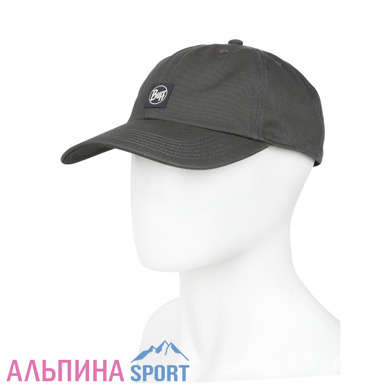 Кепка Buff Baseball Cap Low Crown Zire Graphite
