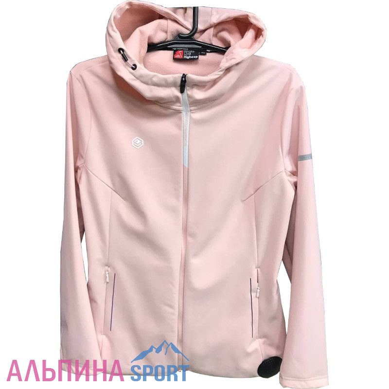 Куртка High Experience Softshell женская 0212 пудровый