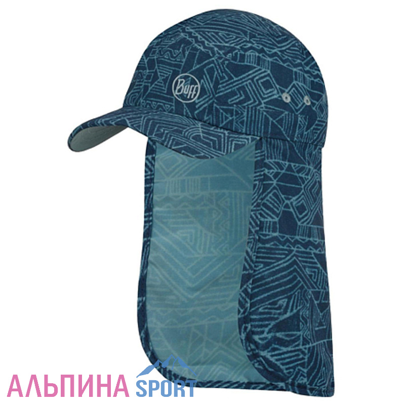 Кепка Buff Sahara Cap Kids Kasai Night Blue