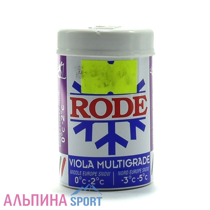 Мазь держания RODE безфтористая Stick Viola Special Multigrade 0C°+2C°/-3C°-5C° 45гр