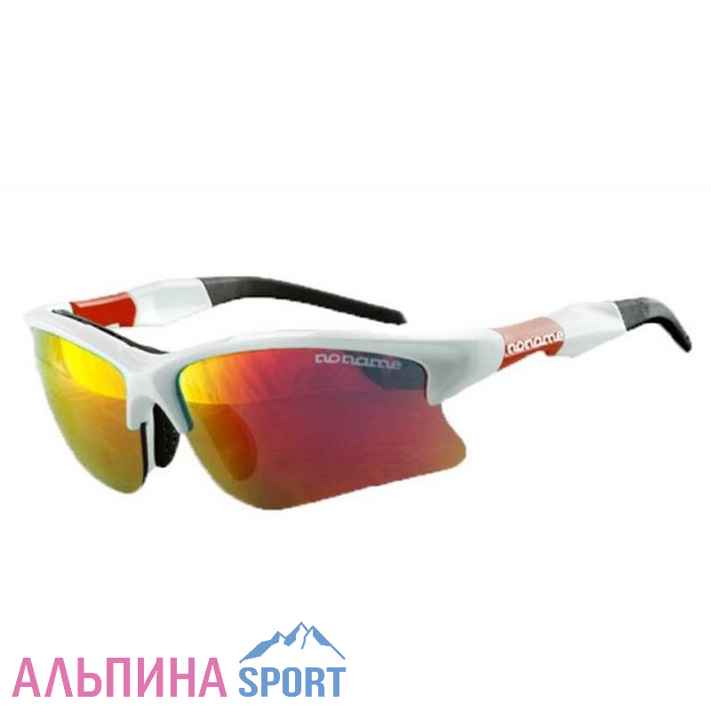 Очки NONAME WOLF RACING GLASES бело-красные