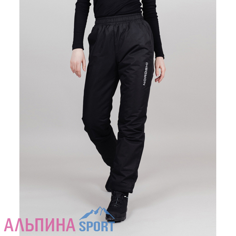 Утепленные брюки Nordski Montana Black женские