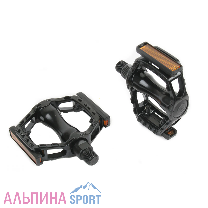 Педали алюминиевые HENGFENG NF-850B 108*95 мм Ось 9/16 на подшипниках