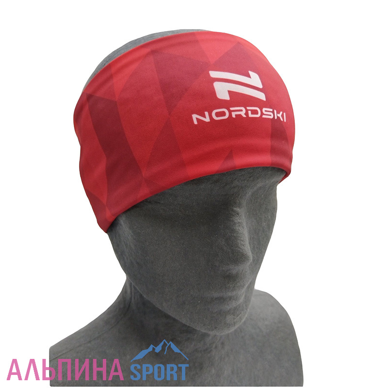 Гоночная повязка Nordski Race Red