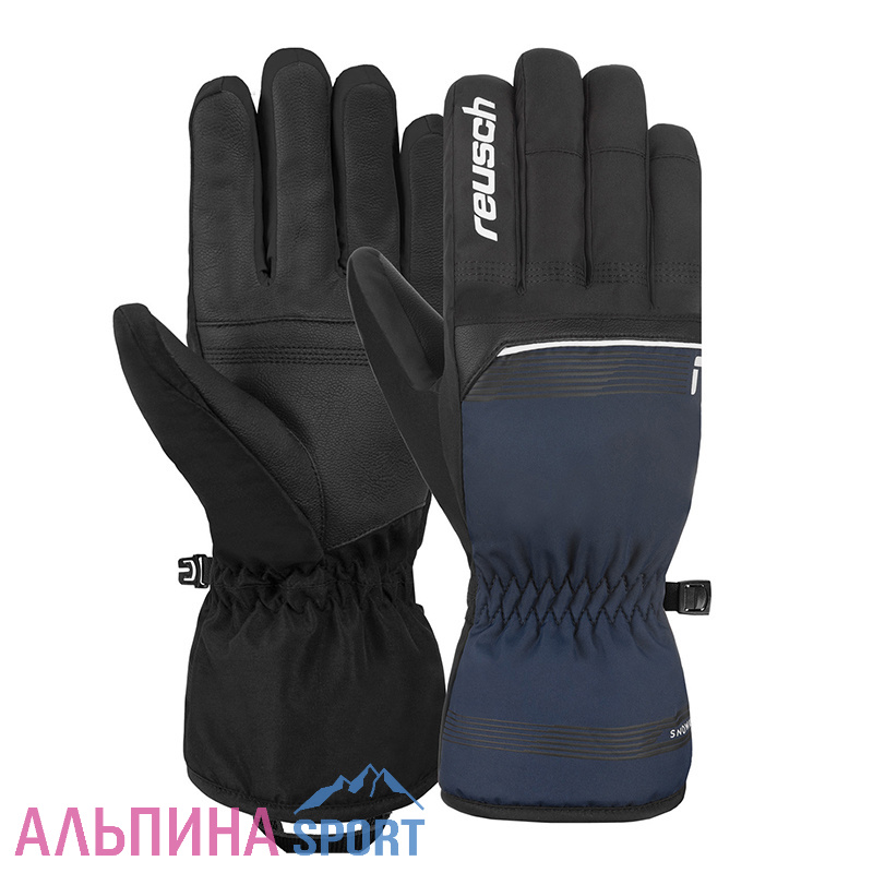 Перчатки REUSCH Snow King Black/Dress Blue