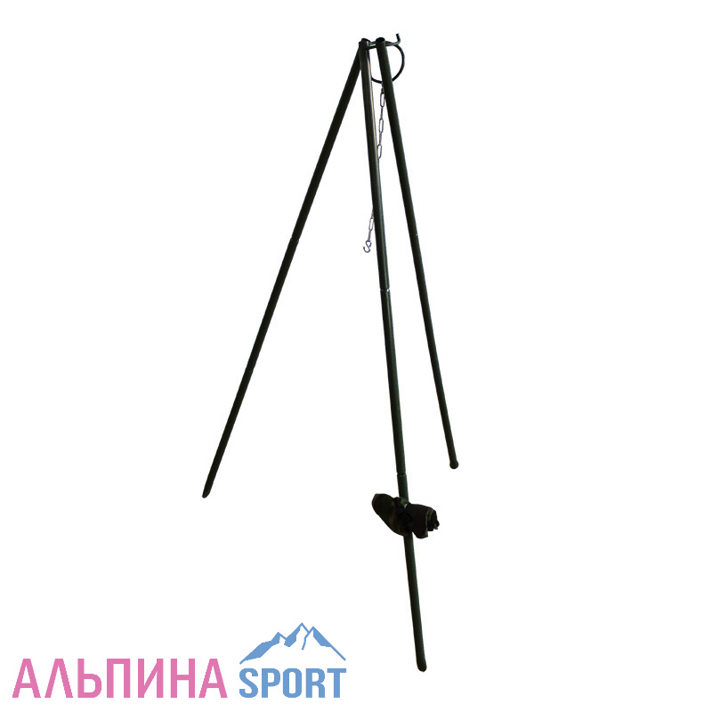 Тренога для костра "Следопыт" длина 1000 мм, 3х сост., в чехле
