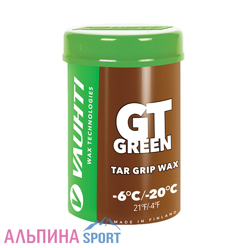 Мазь держания Vauhti GT Green -6°C/-20°C (EV367-GTG) 45г.
