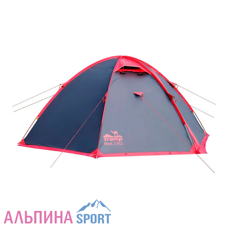 Палатка Tramp Rock 3 V2 серый