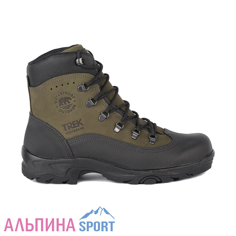 Ботинки мужские TREK TuristNEW23_зеленый (мембрана)