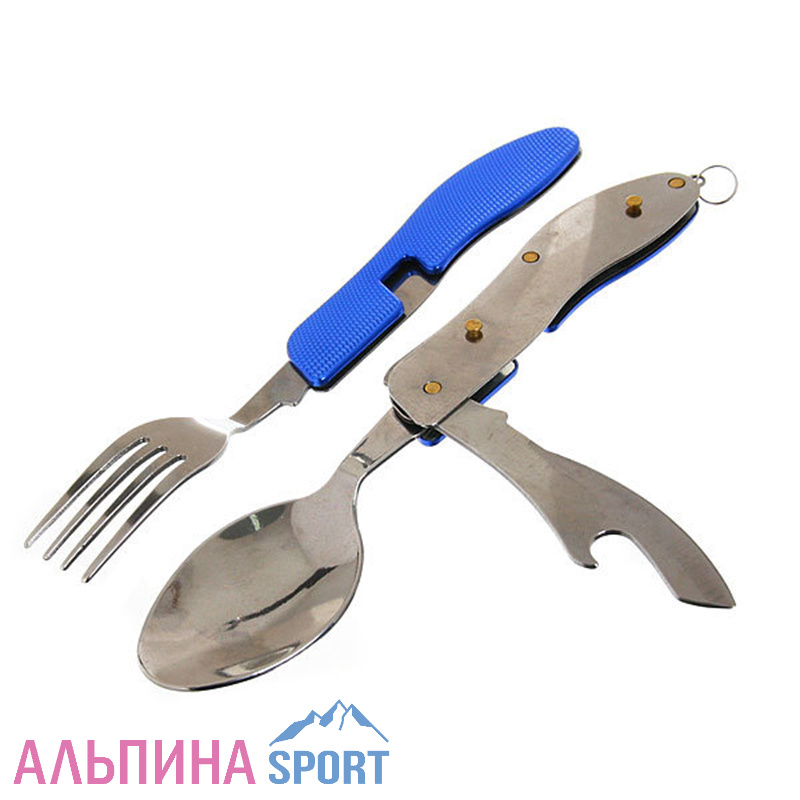 Набор походный (Нож универсальный складной 3в1) WB-A007BB синий