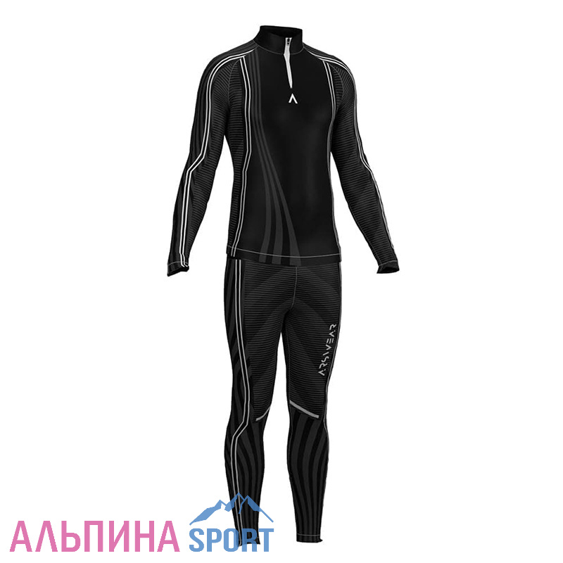 Гоночный комбинезон Arswear Transparent Man Черный