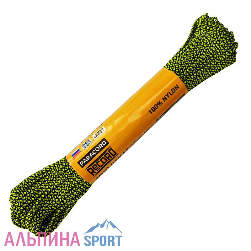 Паракорд 275 ПА d=2,2мм Неон ЖЕЛТАЯ ЗМЕЯ