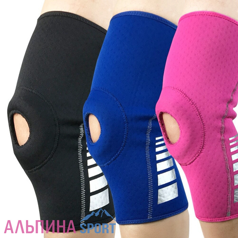 Наколенники вол.с дыркой S/M/L/XL