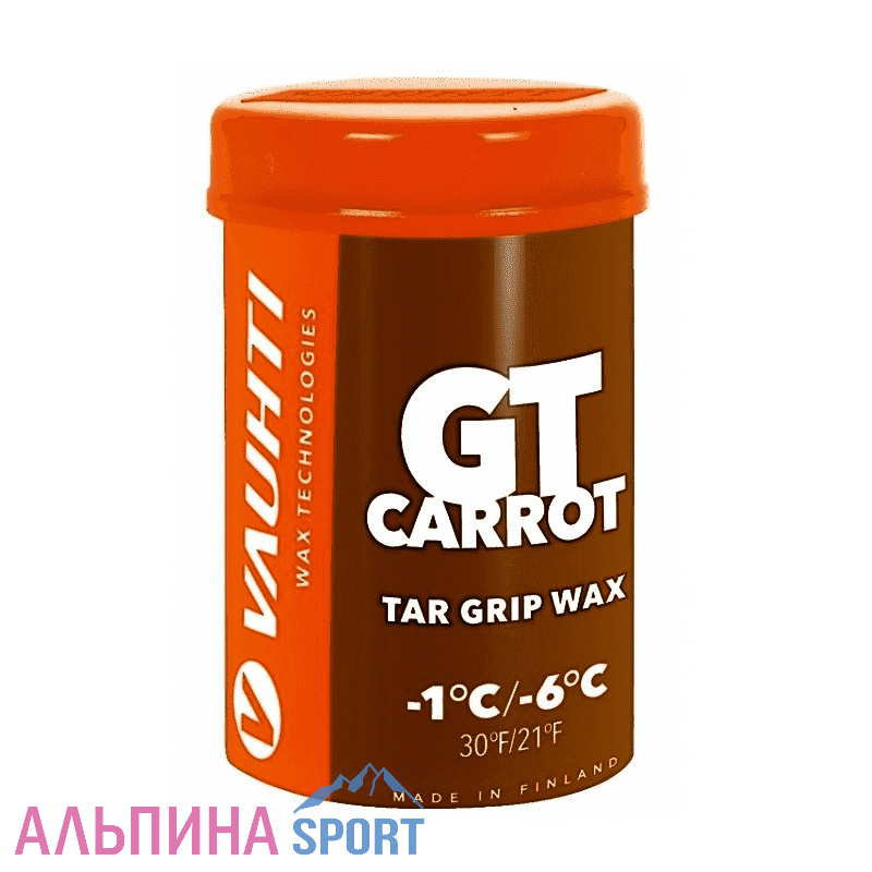 Мазь держания Vauhti GT Carrot -1°C/-6°C (EV367-GTC) 45гр
