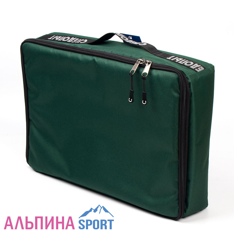 Чехол для плиты и газового баллона "СЛЕДОПЫТ" 34х21х11 см зеленый