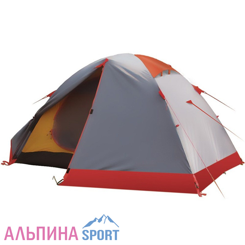 Палатка Tramp Peak 3 V2 серый