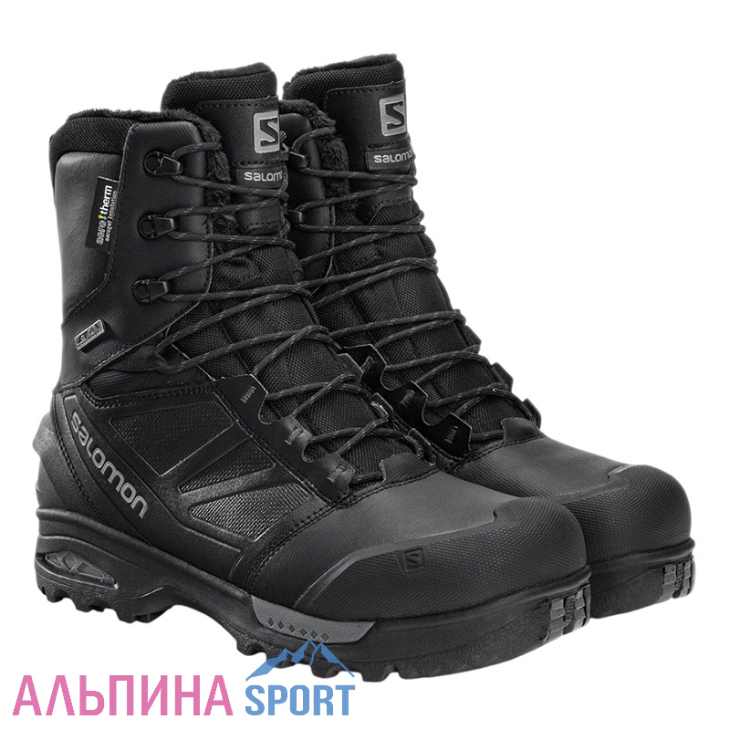 Ботинки зимние Salomon TOUNDRA PRO CSWP Black/Black/Mgnt